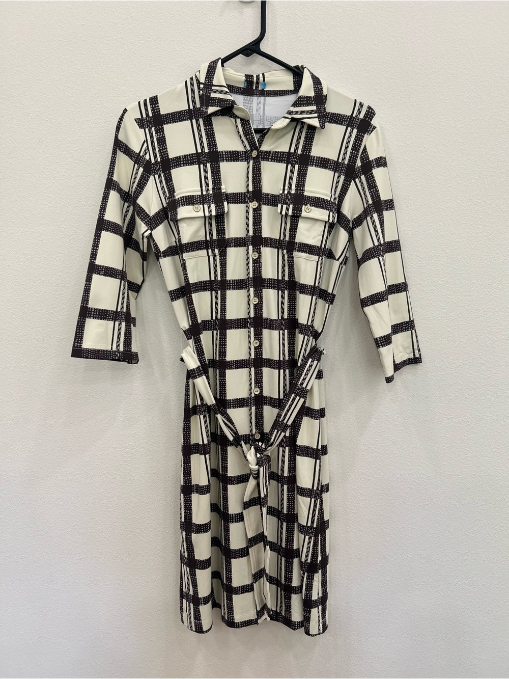 J. McLaughlin Catalina cloth button down shirt dress office professional classic - Picture 2 of 8
